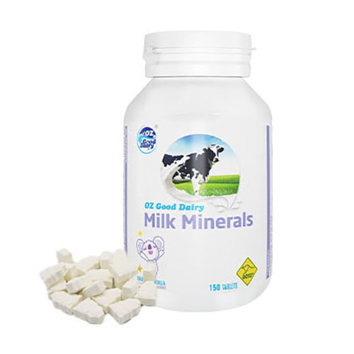 Milk Mineral salt tablet candy