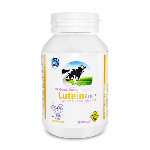Lutein milk tablets